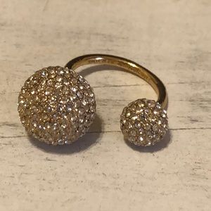 Kate Spade Pavé Ball Ring